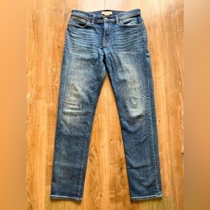 Madewell Jeans (Athletic Slim) 33x34